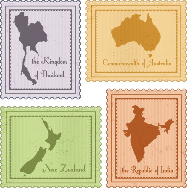 一套旧邮票图片下载