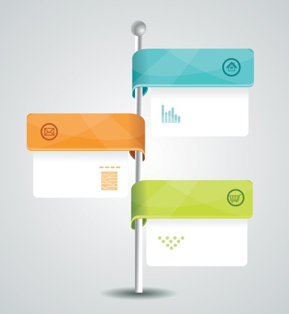 图模板上的多向指针图片下载