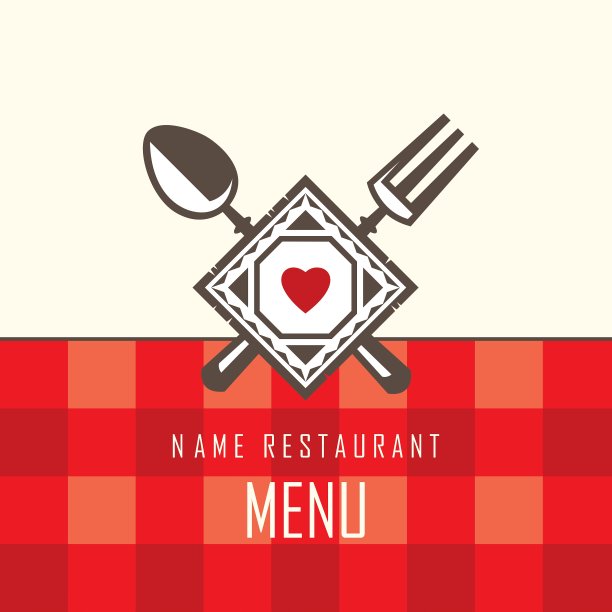 餐厅的菜单设计图片下载