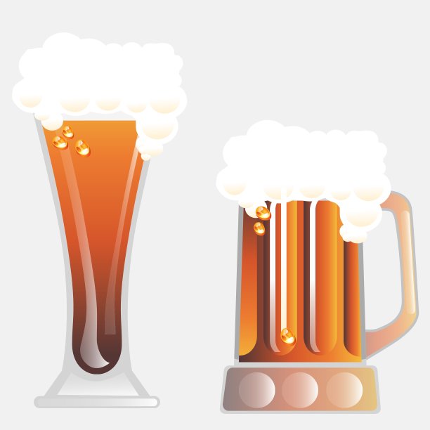 啤酒杯图片下载