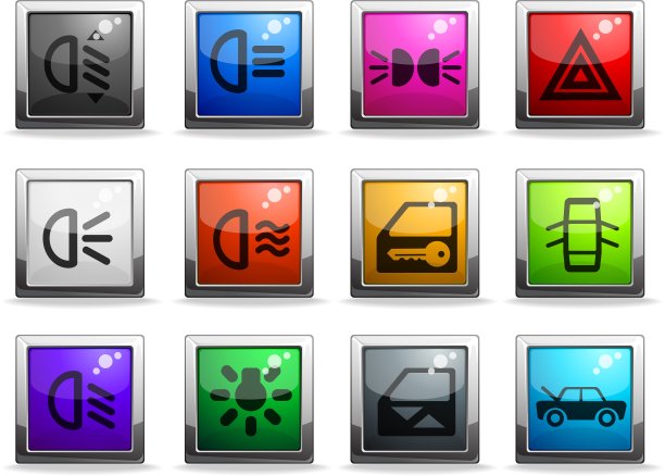 汽车界面图标集图片下载