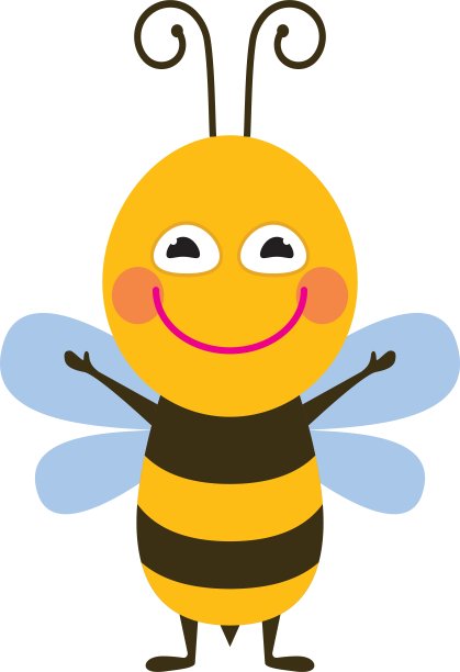 有趣的蜜蜂图片下载