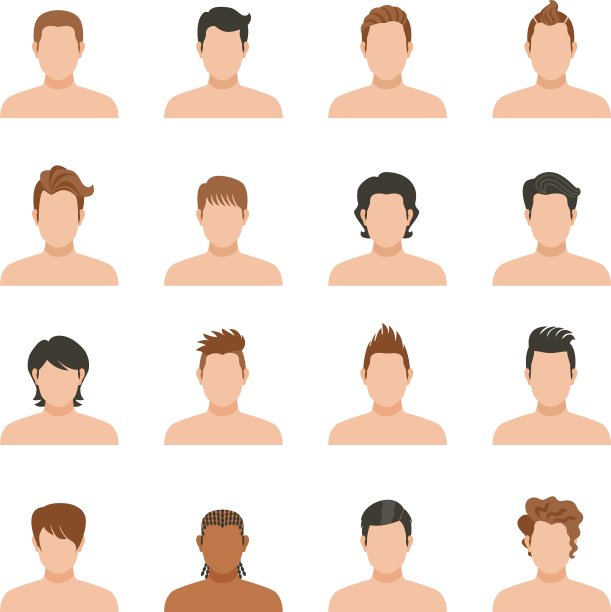 设置发型男图标图片下载