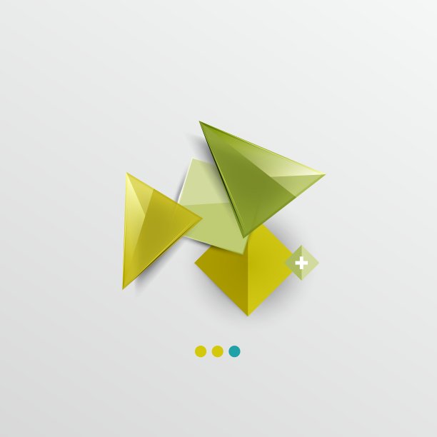 现代抽象几何信息横幅图片下载