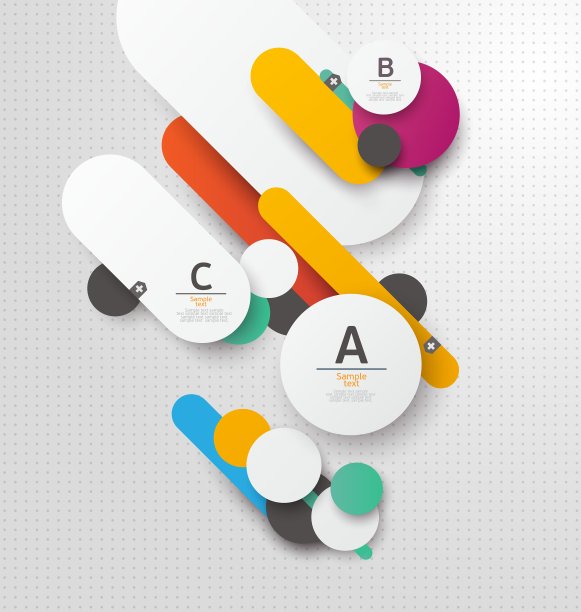 色彩斑斓的平坦的背景图片下载