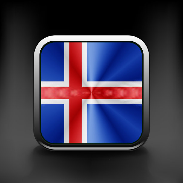 冰岛图标旗帜国家旅游图标国家图片下载