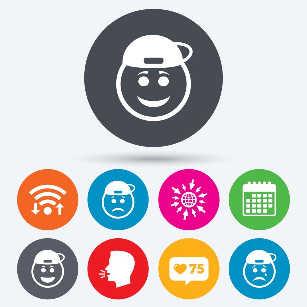 说唱歌手笑脸偶像开心悲伤哭图片下载