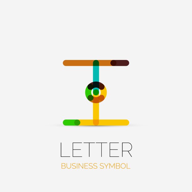 极简线性的商业图标标志图片下载