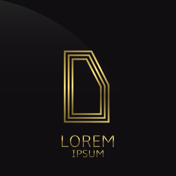 字母D标志图片下载