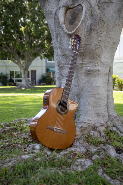 经典吉他细节图片下载