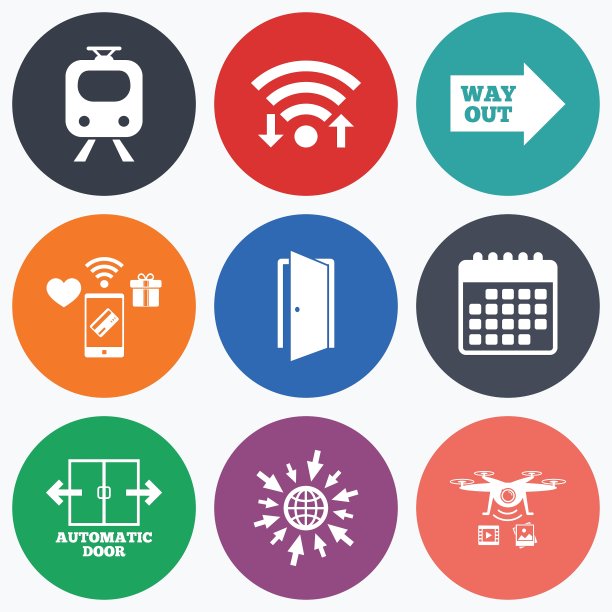 火车铁路标志自动门标志图片下载