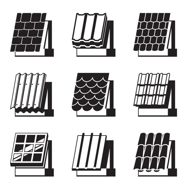 屋顶建筑材料图片下载