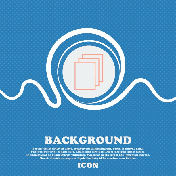 复制文件符号图标复制文件符号蓝色图片下载