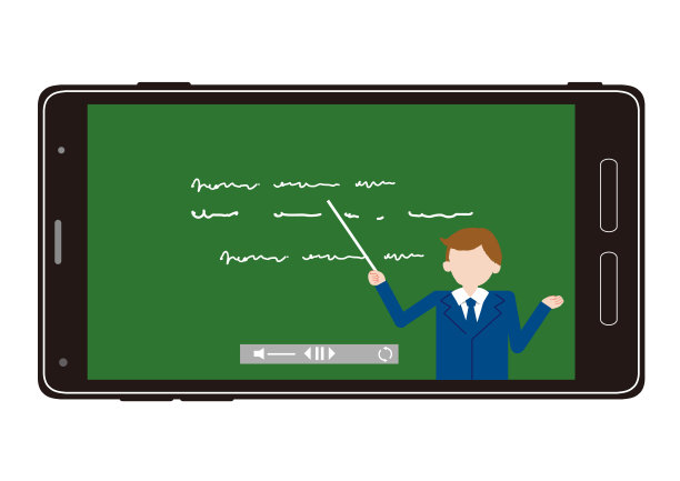 用智能手机观看在线课程视频图片下载