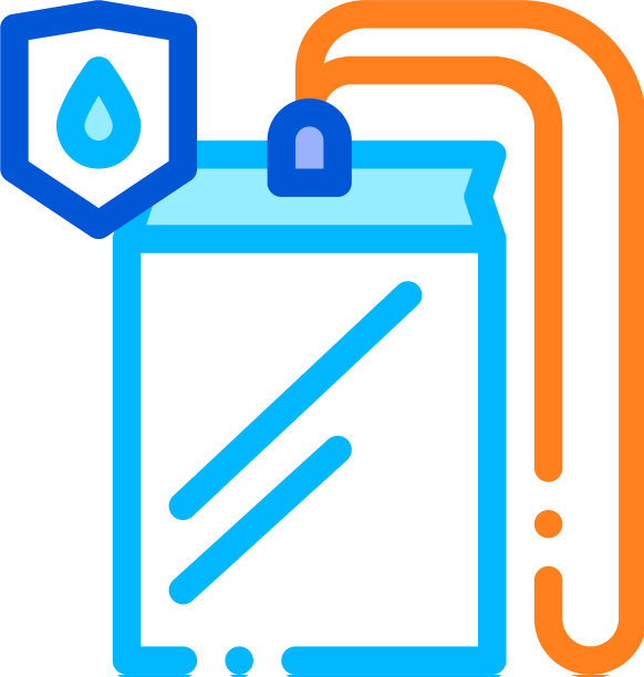 亲水的东西封面线图标图片下载