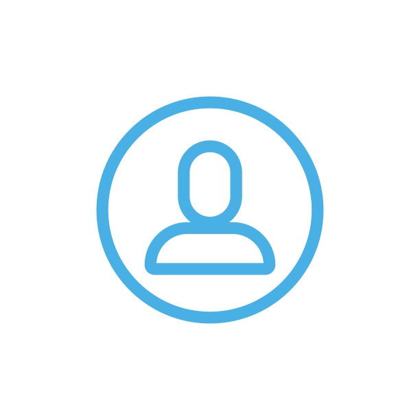 用户配置文件矢量图标。图片下载