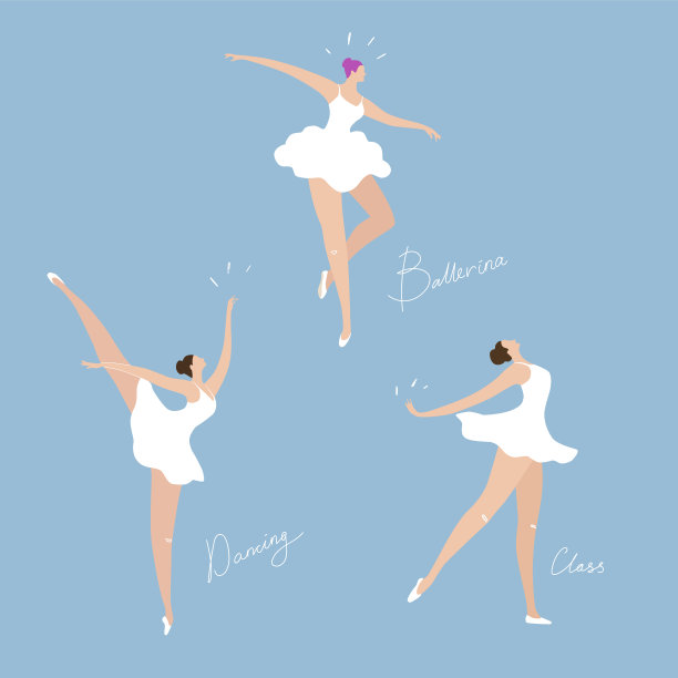 芭蕾舞女演员的姿势图片下载