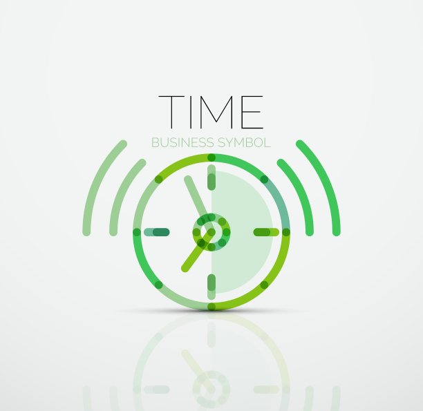 抽象的标志概念时间概念或时钟图片下载