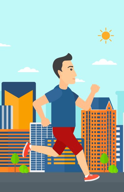 慢跑运动的人图片下载