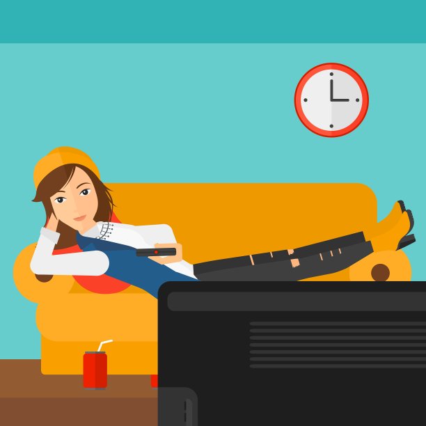 躺在沙发上的女人图片下载