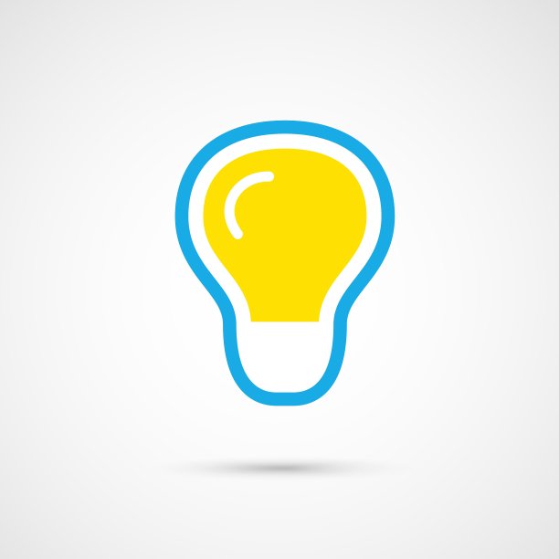 单色灯泡图片下载