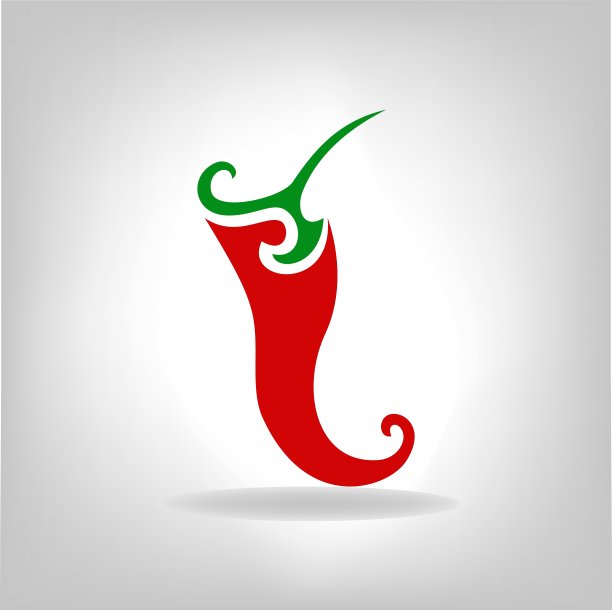 辣椒孤立在灯光背景下图片下载