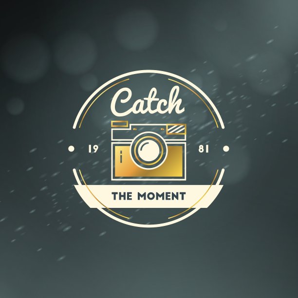 摄影标志设计模板摄影复古图片下载