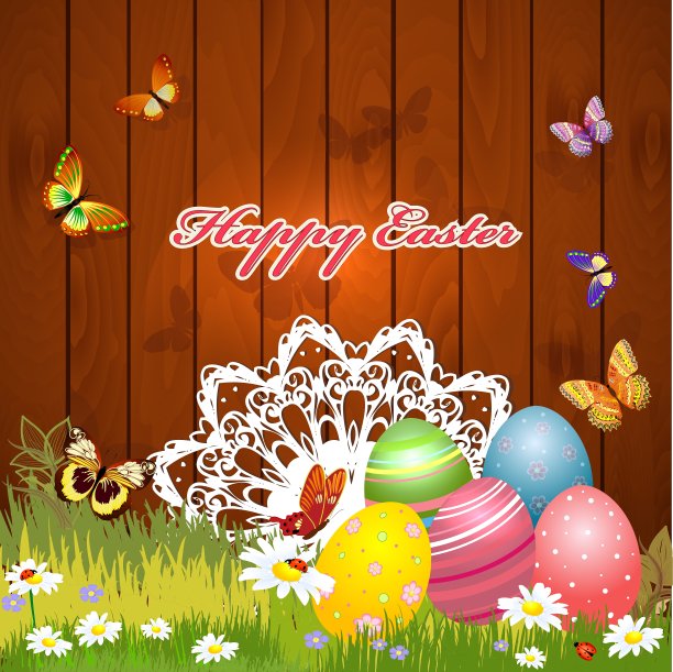 复活节贺卡图片下载