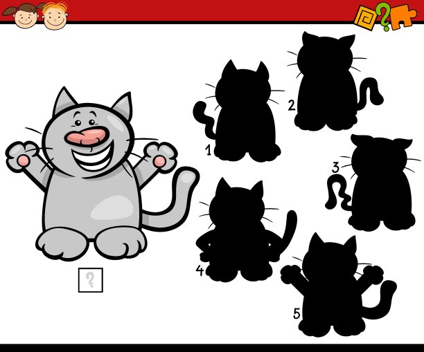 教育影子游戏卡通图片下载