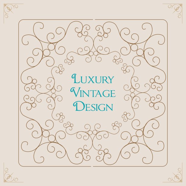 复古装饰边框装饰图片下载