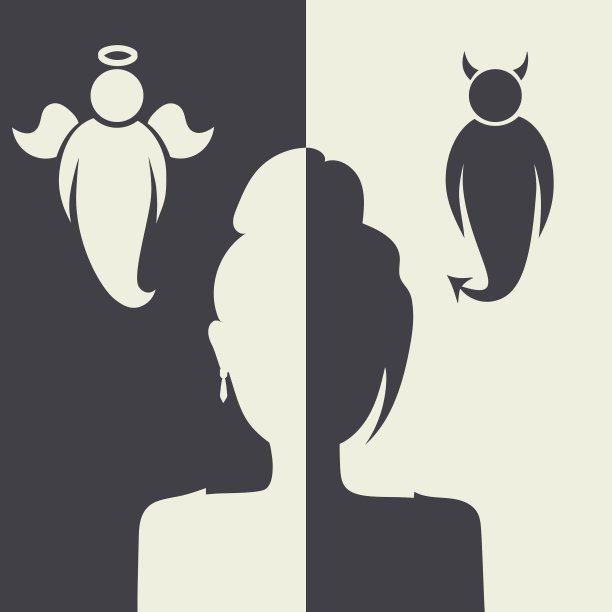 天使与恶魔的选择图片下载