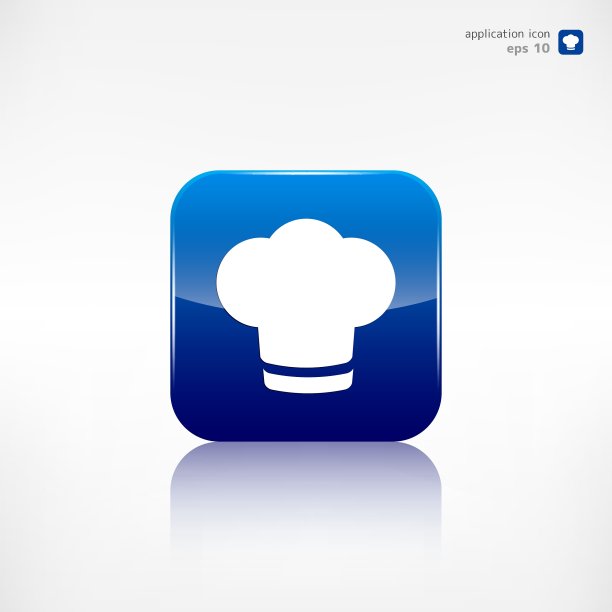 厨师帽图标，烹饪帽图片下载