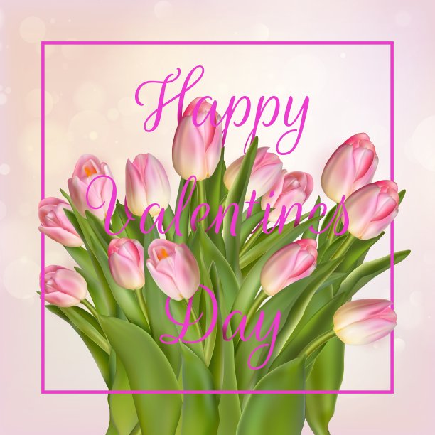 情人节贺卡EPS 10图片下载