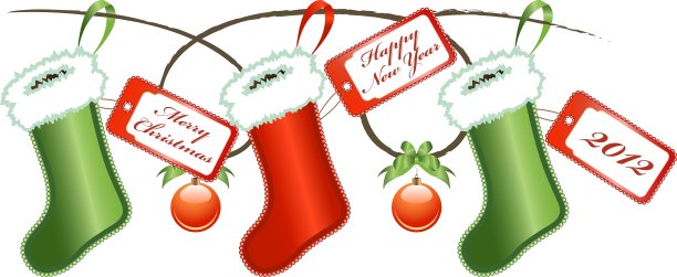 圣诞袜图片下载