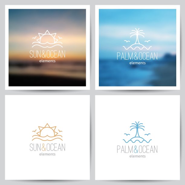 夏天的标志图片下载