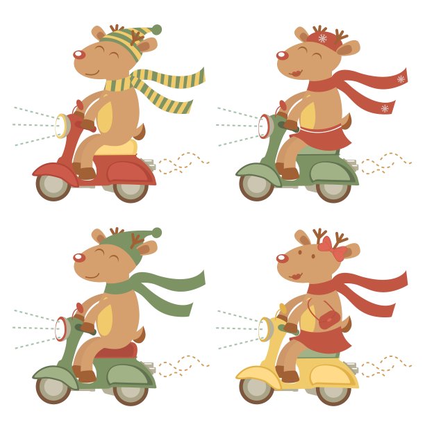 摩托车鹿集图片下载