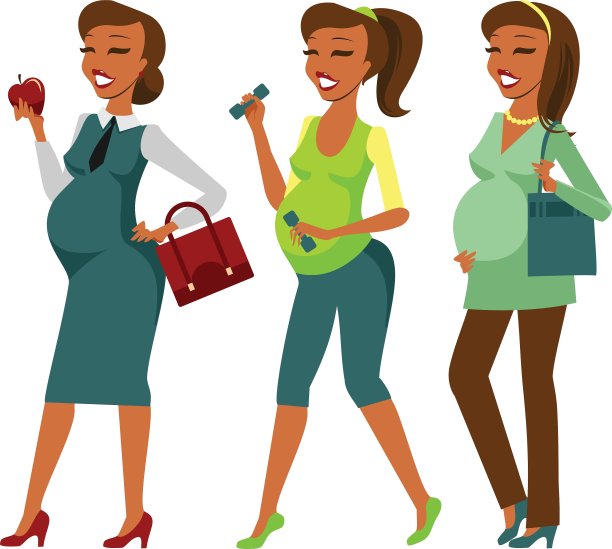 孕妇的生活方式图片下载