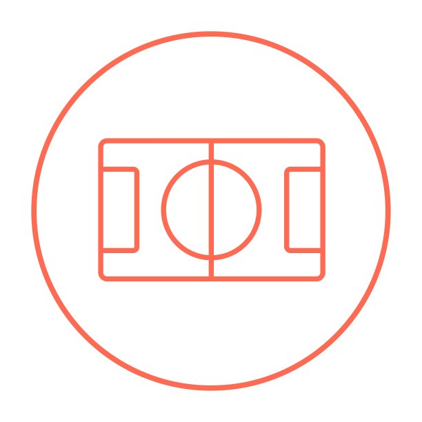 体育场布局线图标图片下载