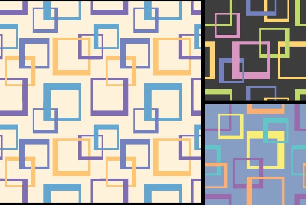 无缝的方块图案图片下载