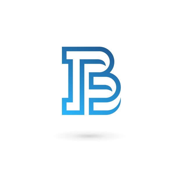 字母B Logo图标设计模板元素图片下载