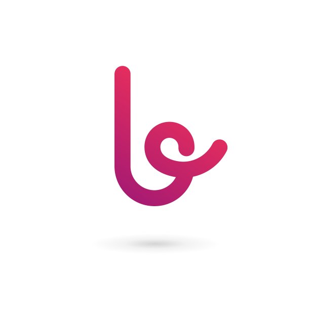 字母B Logo图标设计模板元素图片下载