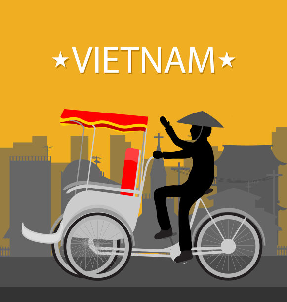 越南三轮车图片下载