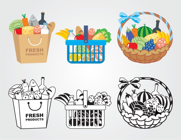 购物食物图片下载