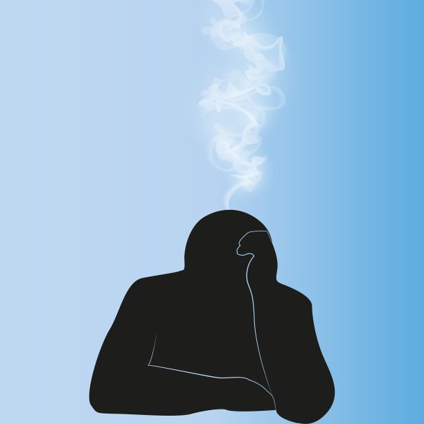 人物背景剪影图片下载