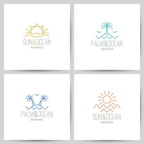 夏天的标志图片下载