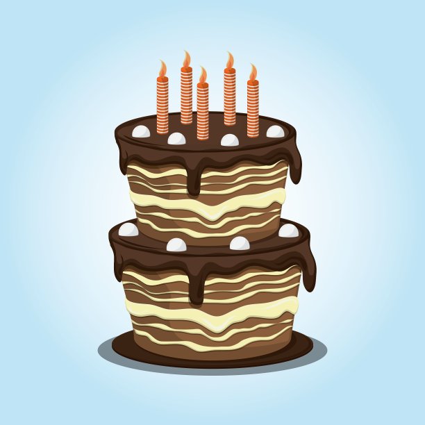 蛋糕图标设计图片下载