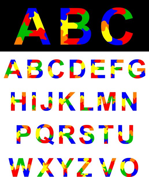 字母图片下载