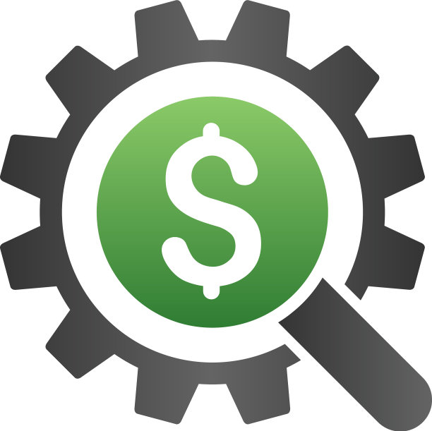 搜索金钱选项渐变图标图片下载