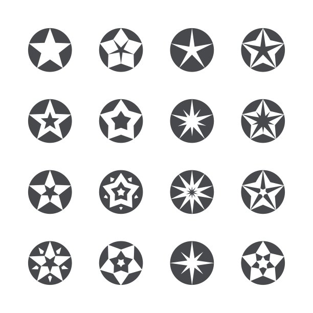 星星图标集图片下载