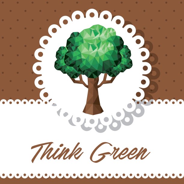 认为绿色设计图片下载